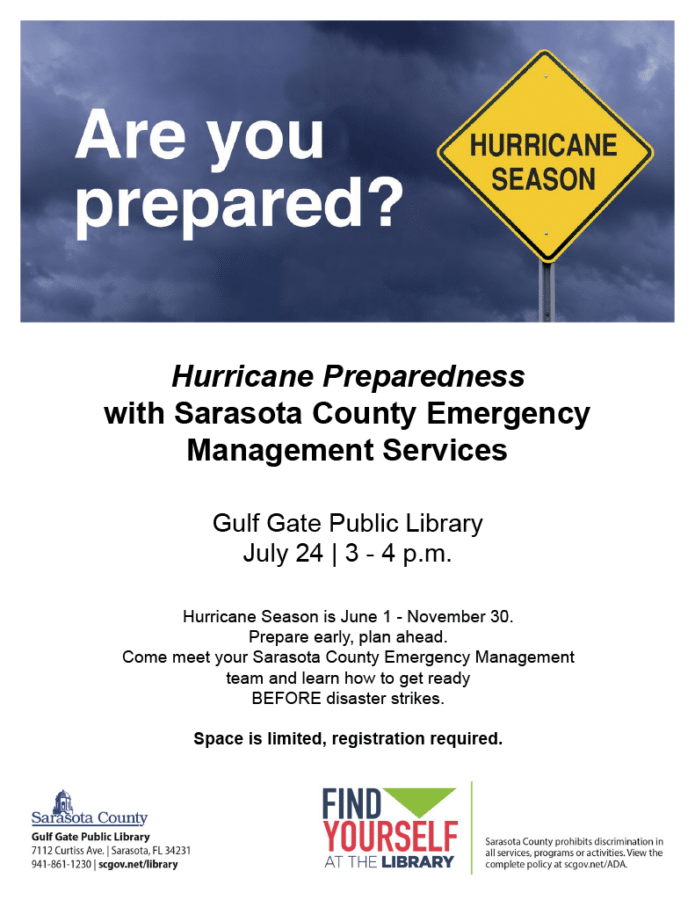 Be Prepared