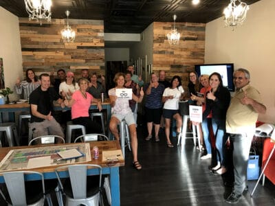 Gulf Gate Neighbors Gathering At A Local Restaurant
